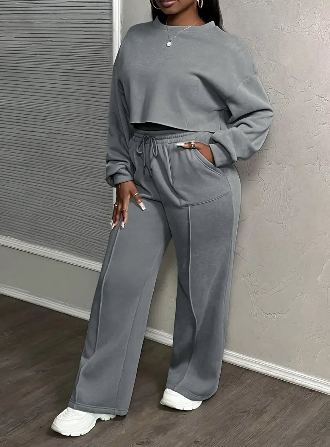 Electric Blue Comfy Set