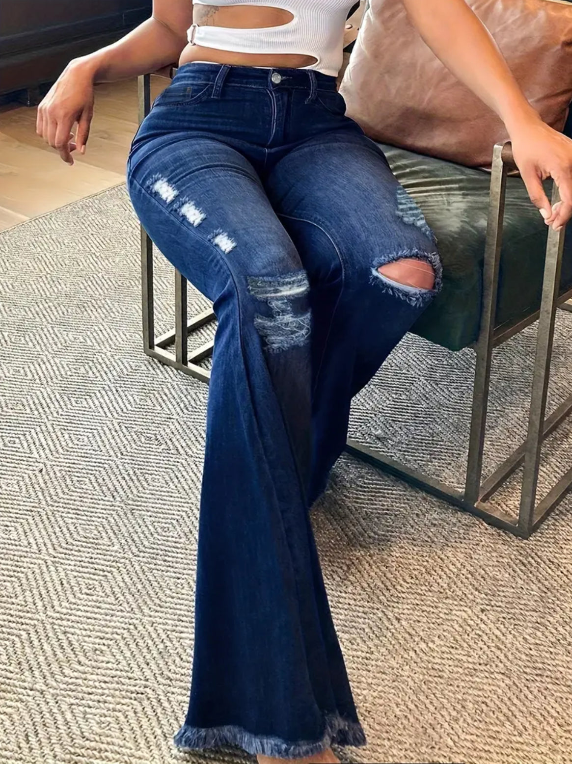 Sleek Casual Fall Denim Jeans