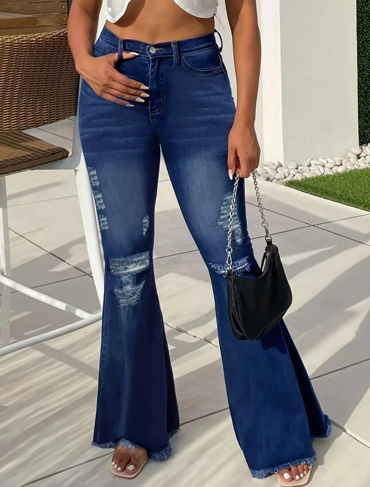 Sleek Casual Fall Denim Jeans