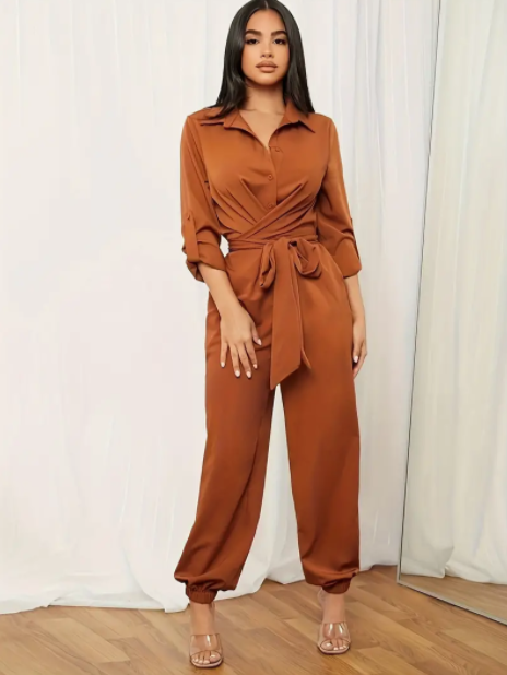 Top Of The Top Silk Luxe Jumpsuit