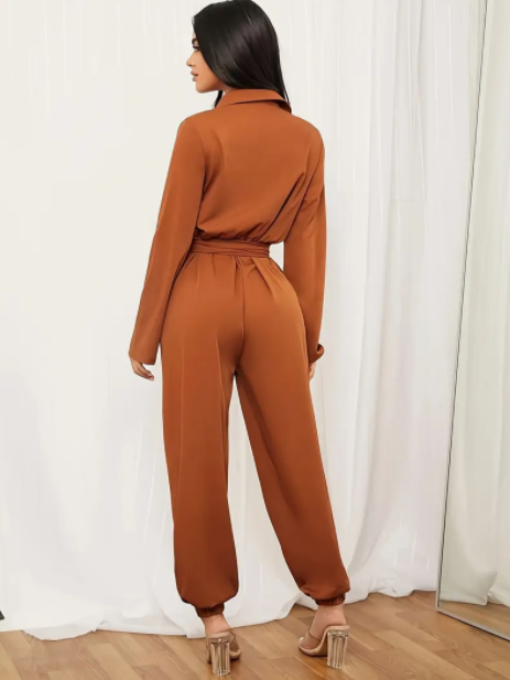 Top Of The Top Silk Luxe Jumpsuit