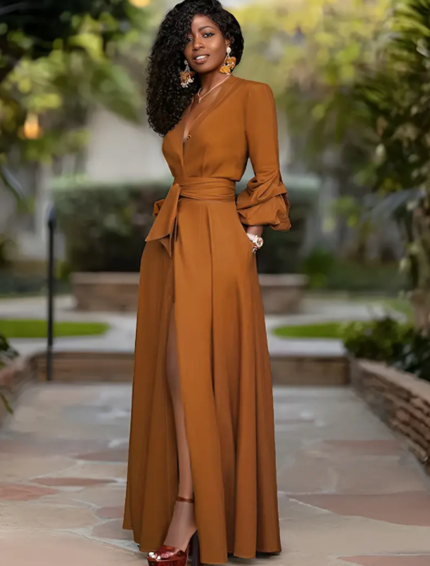 Soft Serenity Fall Dress