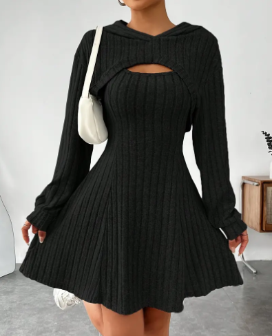 Chic Comfort Knitted Dress