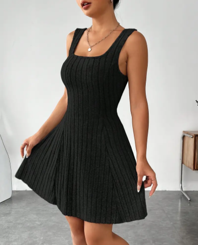 Chic Comfort Knitted Dress