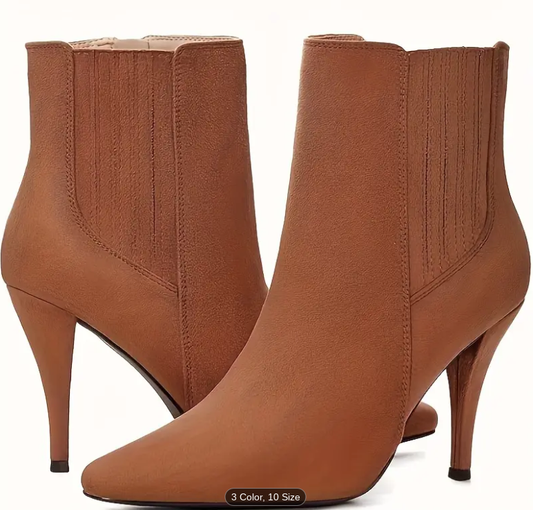 High Heel Ankle Boots