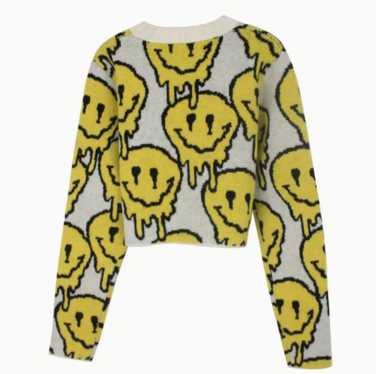 Vibrant Smiles Graphic Top