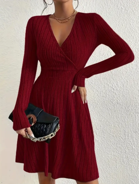 Sophisticated High Class Prep Casual Dress