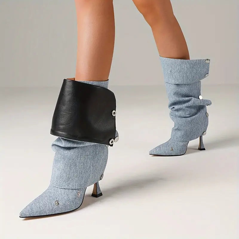 High Fashion Snap Boots