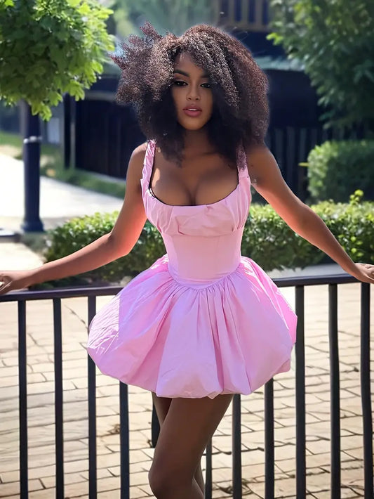 Brunch On Sundays Elegannt Bubble Dress