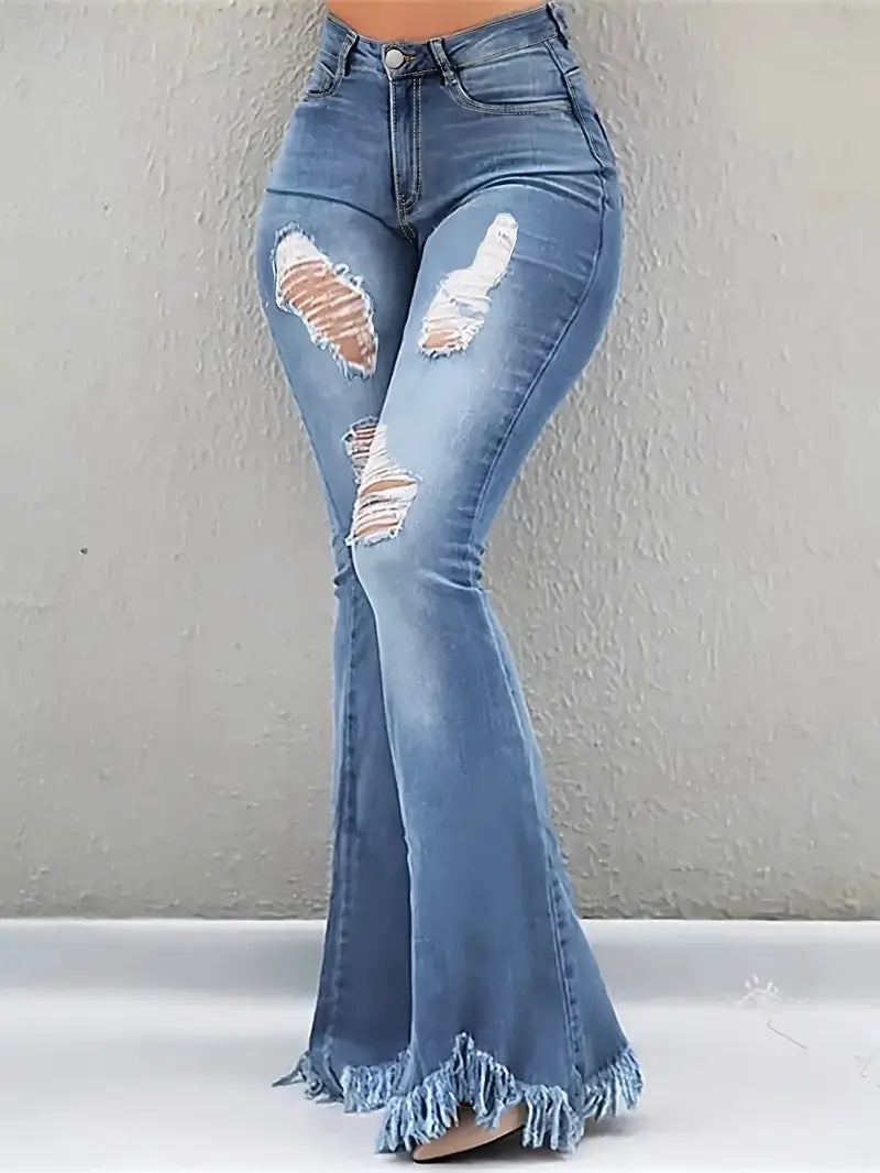 Boho Chic Denim Jeans