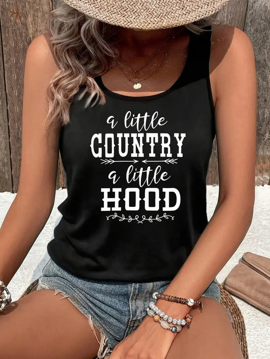 A Little Country A Little Hood Graphic Tee