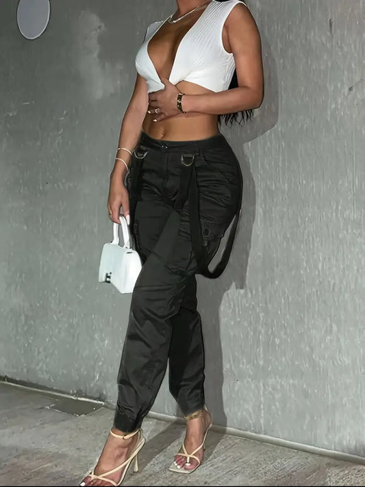 New Beginnings Luxe Street Chic Overalls