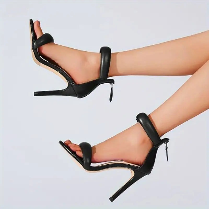 Sexy Padded Leather High Heels