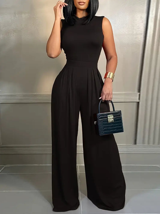 Casual Chic Wideleg Jumpsuit