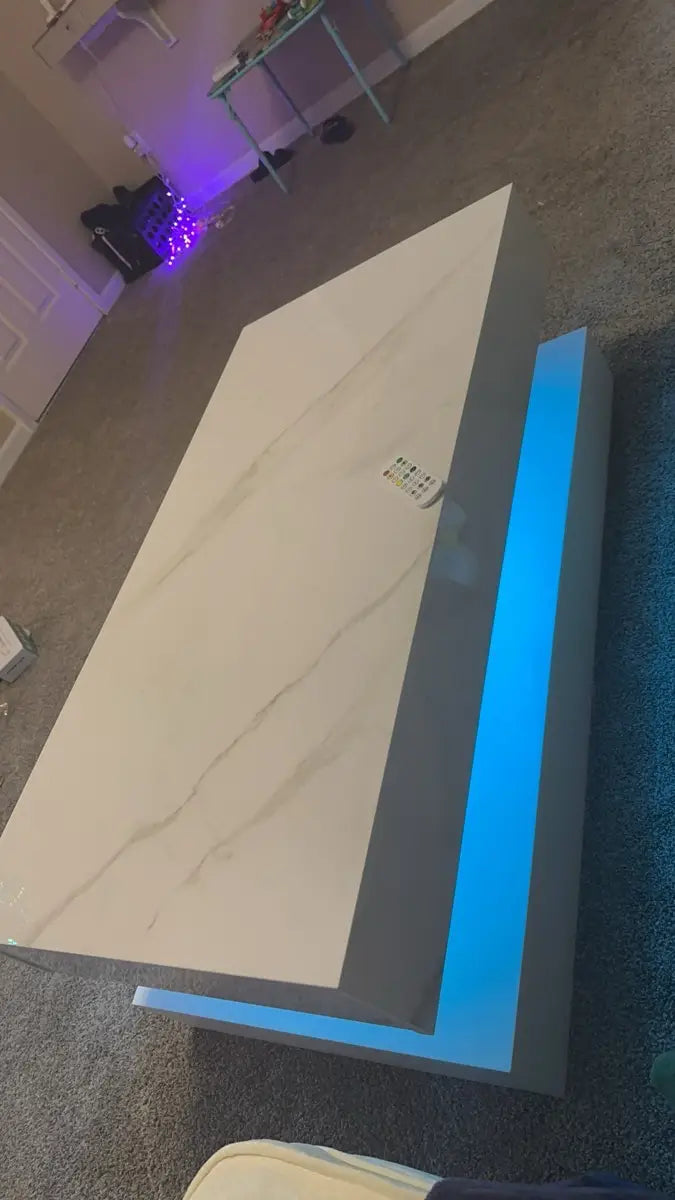 Luxurious LED Coffee Table