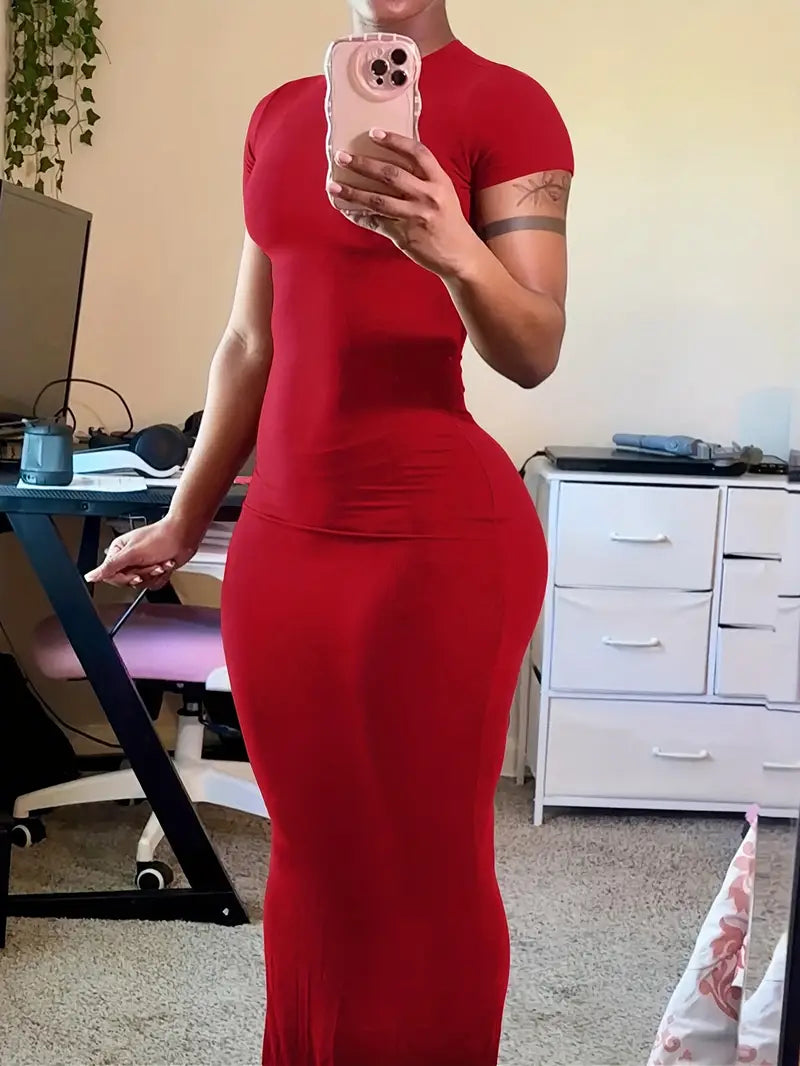 Sleek Elegant Fall Dress