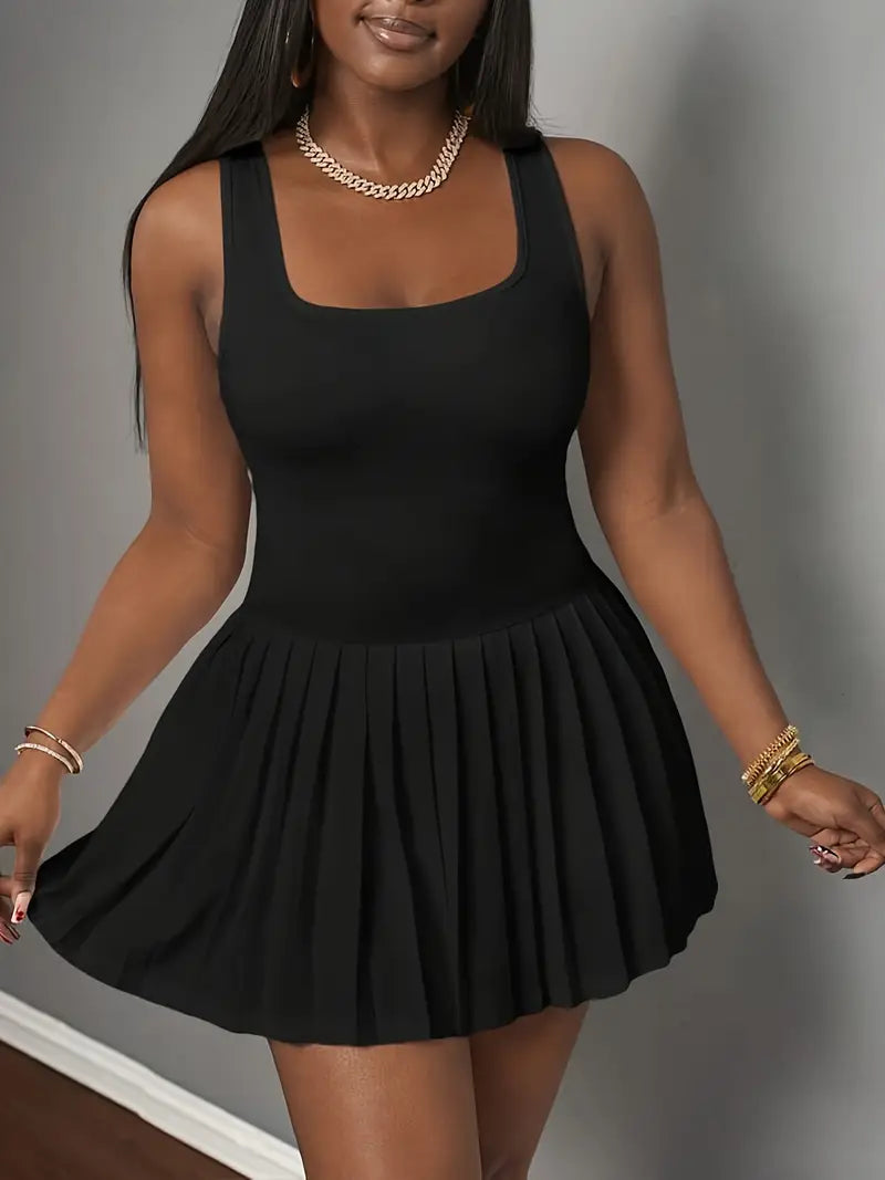 Sleek & Chic Tennis Dress