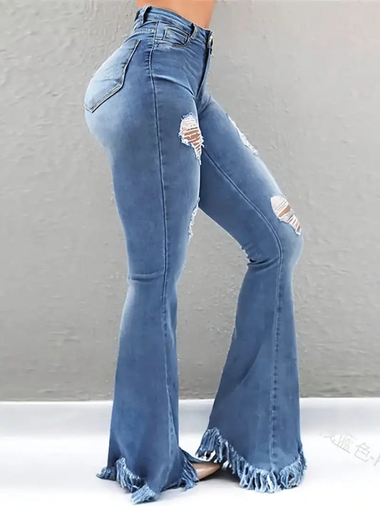 Boho Chic Denim Jeans