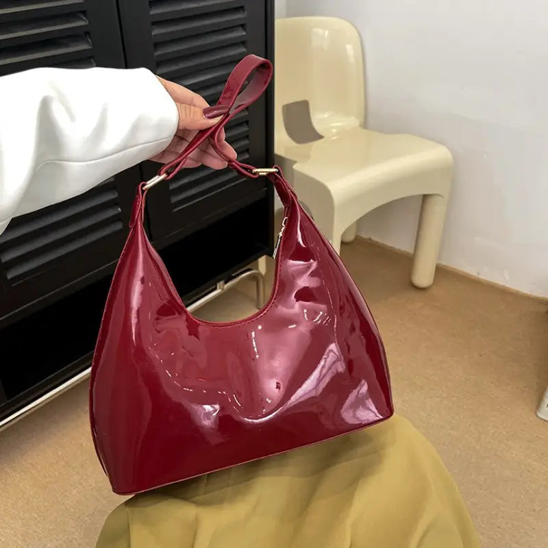 Stylish Chic Leather Shoulder Bag