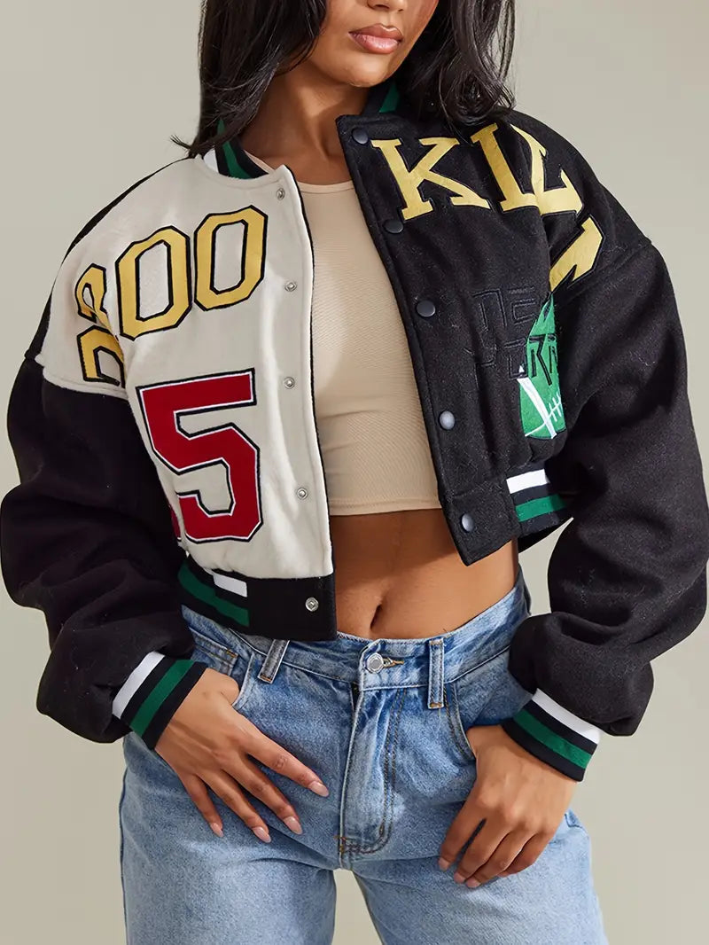 Brooklyn Chic Varsity Jacket