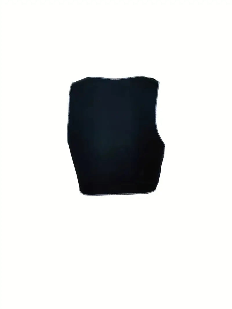Balance Yin & Yang Chic Crop Top