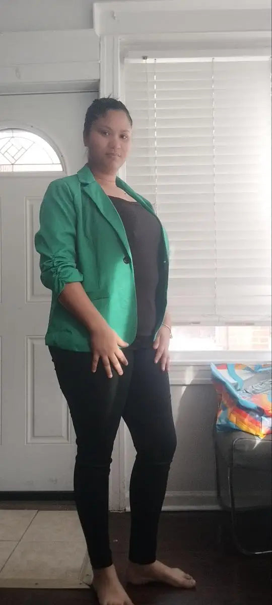 Sleek & Classy Short Sleeve Blazer
