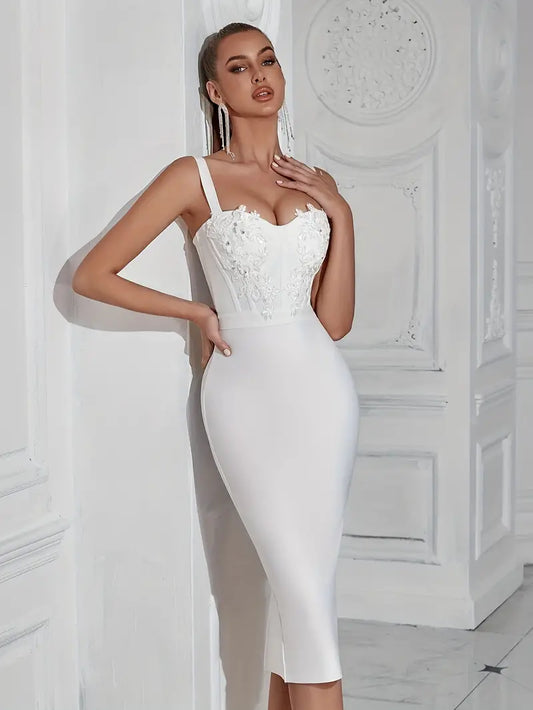 Timeless Ivory Elegant Dress