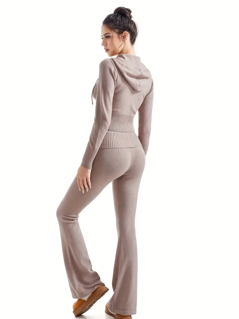 Sleek Knit Matching Set