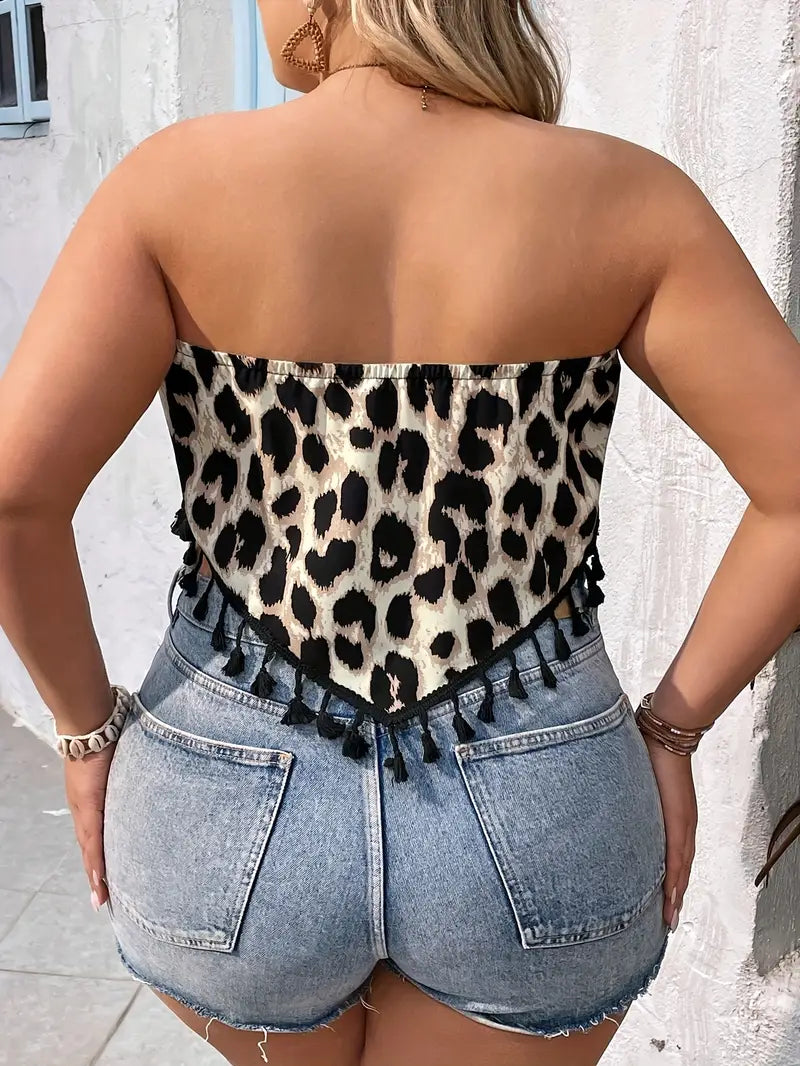 Boho Chic Strapless Top