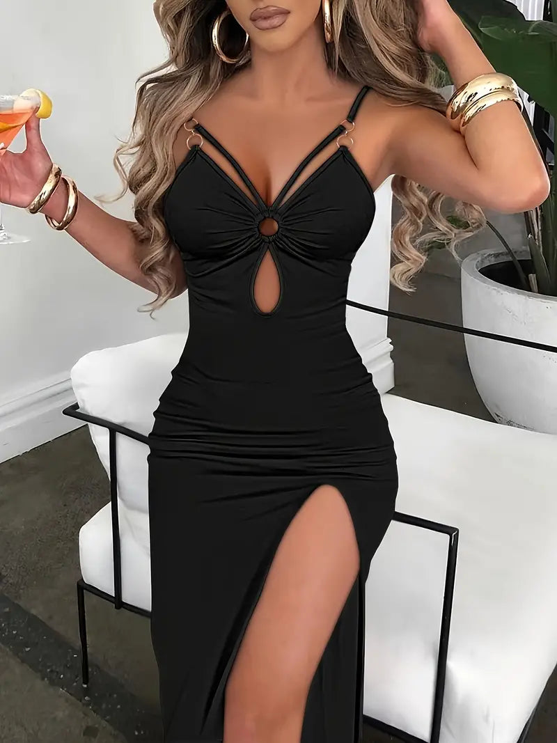 Weekend Vibes Split Cutout Dress