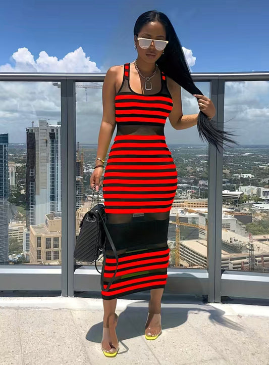 I Am Stylish Striped Dress