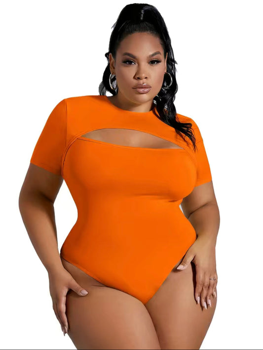 Sunset Orange Bodysuit